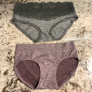 NWOT Aerie Panties. Set of 2. Womens XS.